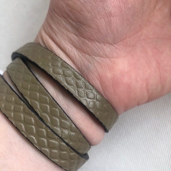 Leather wrap bracelet new - Picture 3 of 4
